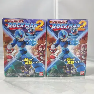 66 액션 돌진 록맨 피규어 슈퍼 록맨 & 컷맨