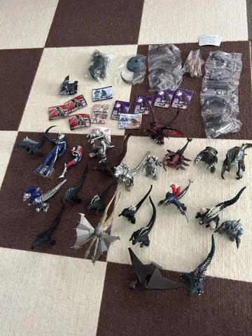고질라 HG 가챠가챠 가챠폰 신 고질라 HG 피규어 세트
