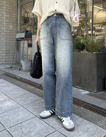 CPCM 세일러 데님 팬츠 블루 계열 기타 XS