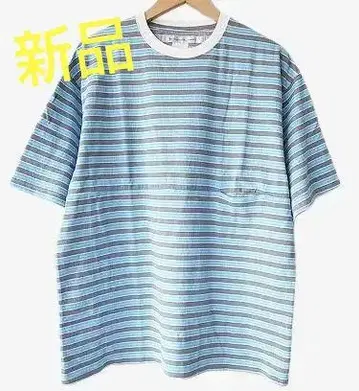 미사용 새상품! EEL Products 이 유 Tee 1/2 보더