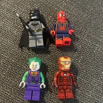 LEGO 배트맨 스파이더맨 조커 아이언맨 미니 피규어