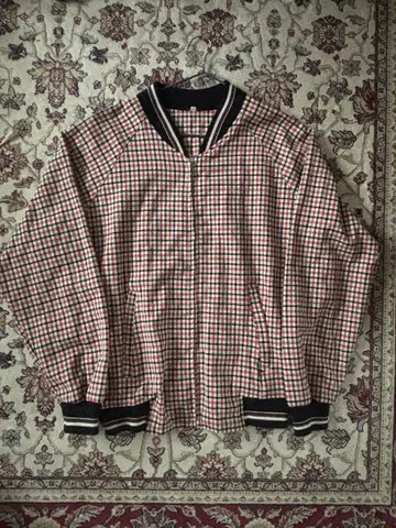 60년대 체크 무늬 라이트 아우터 AW