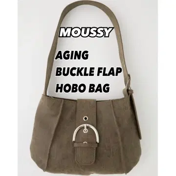 MOUSSY AGING BUCKLE FLAP HOBO 백
