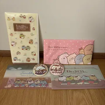 스미코구라시 우체국 캔뱃지 고양이 토카게 티켓홀더 한정판