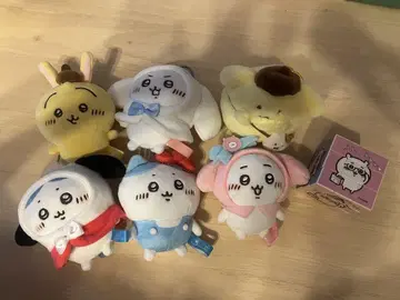 택 포함 [ 새상품급 ] 치이카와 봉제 인형 묶음 판매 산리오 캐릭터즈