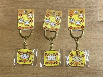 치이카와 지역 한정 키링 [ 요코하마 금 돼지 ] 3세트