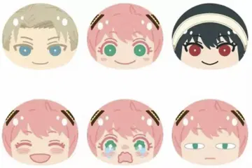 전 6종 세트 [ SPY x FAMILY 오만쥬니기니기 마스코트 ]