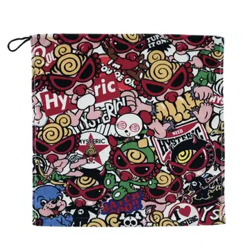HYSTERIC MINI 히스미니 올 패턴 핸드 타월