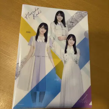 노기자카46 카키 하루카 A4 클리어 파일