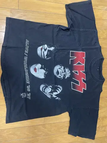 KISS 티셔츠 1996-1997