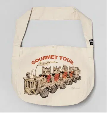보리스 잡화점 숄더백 Gourmet tour 새상품