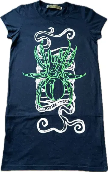 beauty:beast long length T-shirt