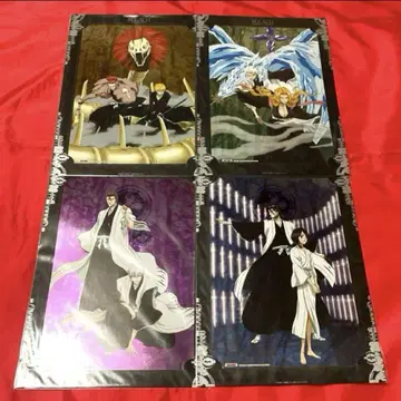 BLEACH 224 블리치 메탈 포트레이트 4종 아이젠 긴 뱌쿠야 이치고