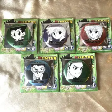 HUNTER x HUNTER 데컬렉션 캔뱃지 5개 세트