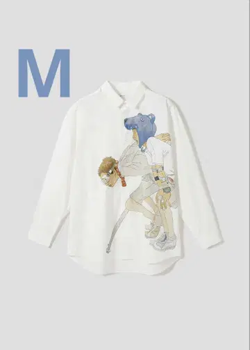 그라니프 마쓰모토 타이요 고양이 루즈핏 셔츠