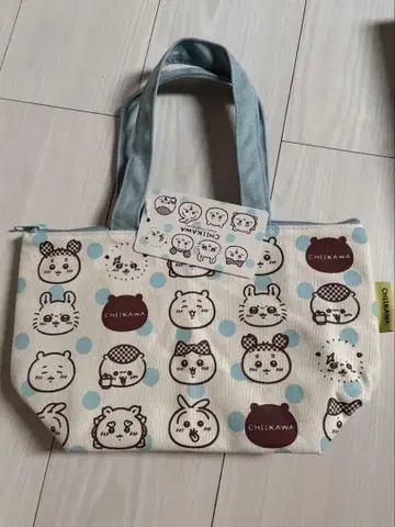 런치백 토트백 치이카와 보냉백
