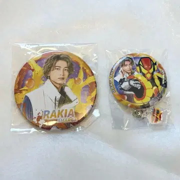 가면라이더 가브 브람 라키아 캔뱃지 2점