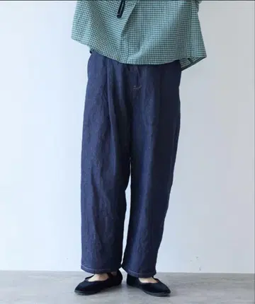 yuni 코튼 린넨 데님