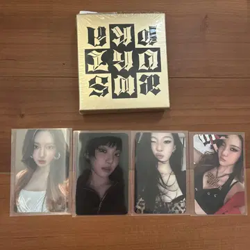 aespa Dirty work Dirty Case Ver. 닝닝 세트
