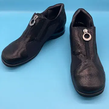 미사용 Miss Kyouko 미스 쿄코 지퍼 23.5cm 블랙