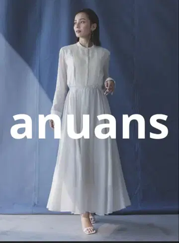 거의 미사용 anuans 긴팔 원피스 SMALL 베이지 여성용