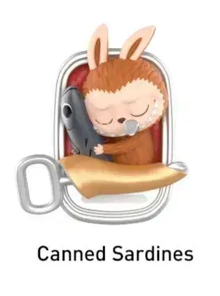 Wacky mart the monsters Canned Sardines