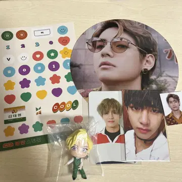 BTS V 태태 태형 트레이딩 카드 시그리 증명사진