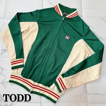 80s 빈티지 구제 의류 TODD 트랙 재킷 저지