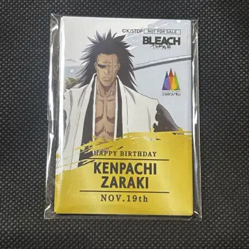 니지겐노모리 BLEACH 코마무라 사진 스퀘어 캔뱃지