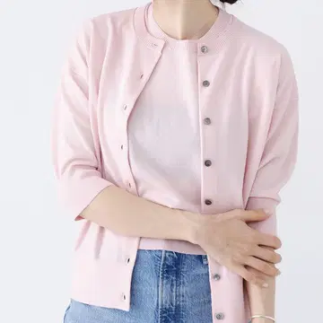 IENA LEVITA 크루 가디건 핑크 택 포함