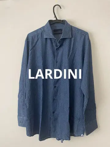LARDINI 라르디니 남성용 긴팔 셔츠 던거리 셔츠