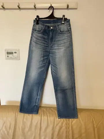 스트레이트 데님 라이트 블루