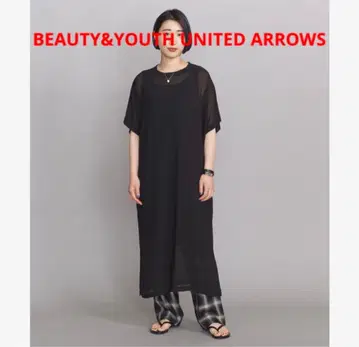 1회만 착용 BEAUTY&YOUTH UNITED ARROWS 시어 원피스