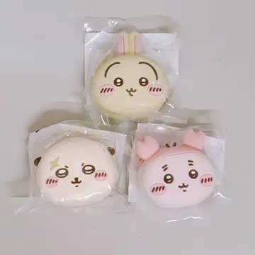 치이카와 얼굴 미니 실리콘 파우치