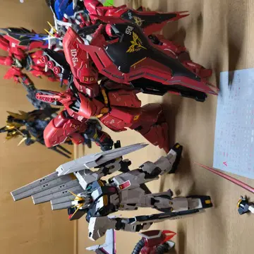 2체 세트 MG 뉴건담 MG 사자비