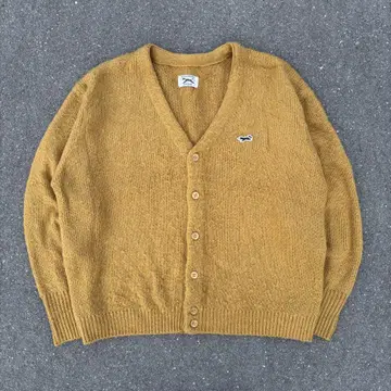 TOWNCRAFT MOHAIR CARDIGAN YELLOW