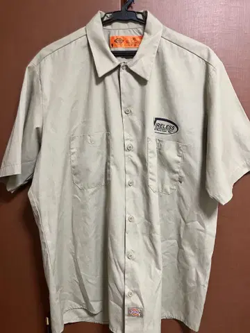 Dickies XL 워크 셔츠 카키
