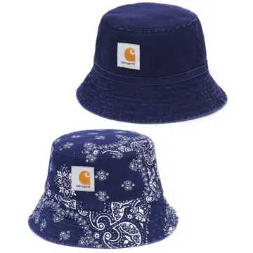 carhartt wip BANDANA BUCKET HAT NAVY