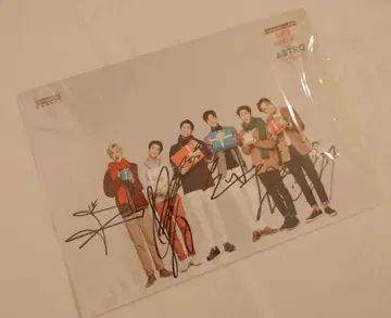 ASTRO 아스트로 신세계 100장 한정판 친필 사인 포스터