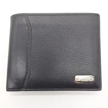 새상품급 dunhill 던힐 접이식 지갑 블랙 가죽