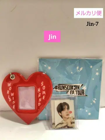 BTS Jin 런석진 in GOYAN 사진 홀더 세트