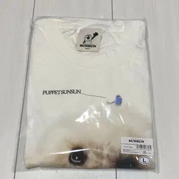퍼펫 스슨 DOG 티셔츠 이세탄 팝업 L 사이즈
