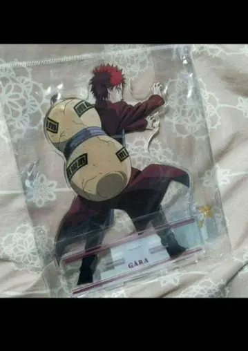 NARUTO 가아라 특대형 아크릴 스탠드, 싸우는 등 나루토