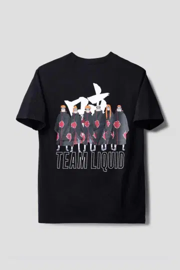 TEAM LIQUID 티셔츠 M 블랙