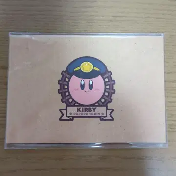 커비 푸푸푸 트레인 카드 Kirby Pupupu Train Card