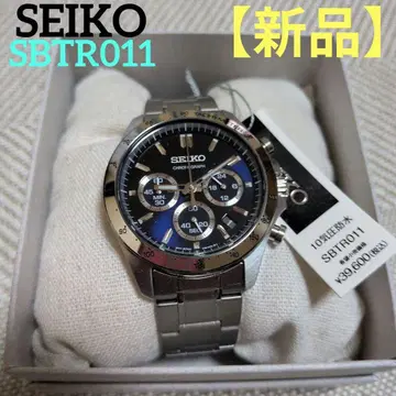 SEIKO 크로노그래프 손목시계 쿼츠 SBTR011 미사용 새상품