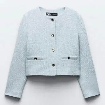 ZARA 노카라 자켓