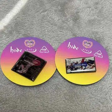 hide 핀즈 캡슐 가챠 2세트