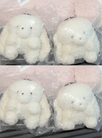 죠세마루 봉제 인형 가챠 귀 늘어남 4개 세트