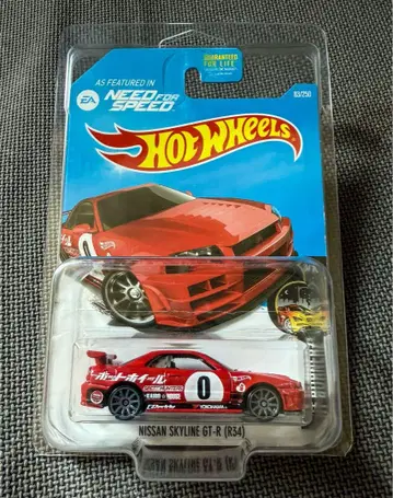 핫휠 스카이라인 GT-R R34 니드 포 스피드